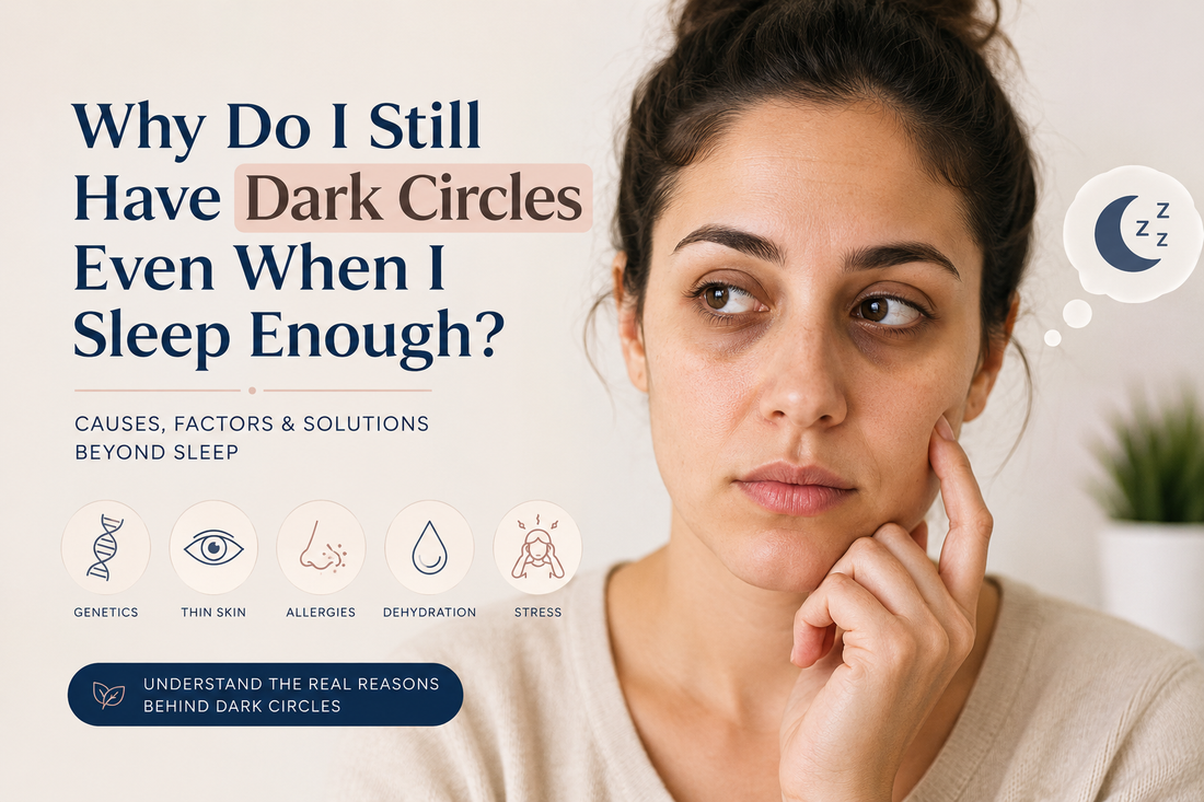 Why Do I Still Have Dark Circles Even When I Sleep Enough?