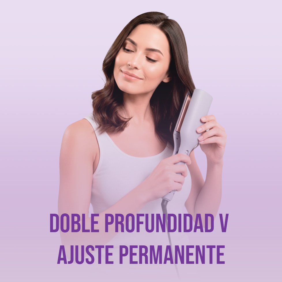 32 mm Professional V-Shaped Curling Iron – French Waves