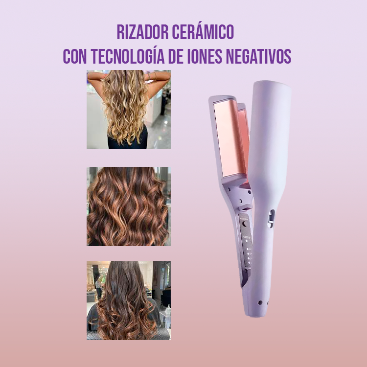 Rizador de pelo para ondas profundas