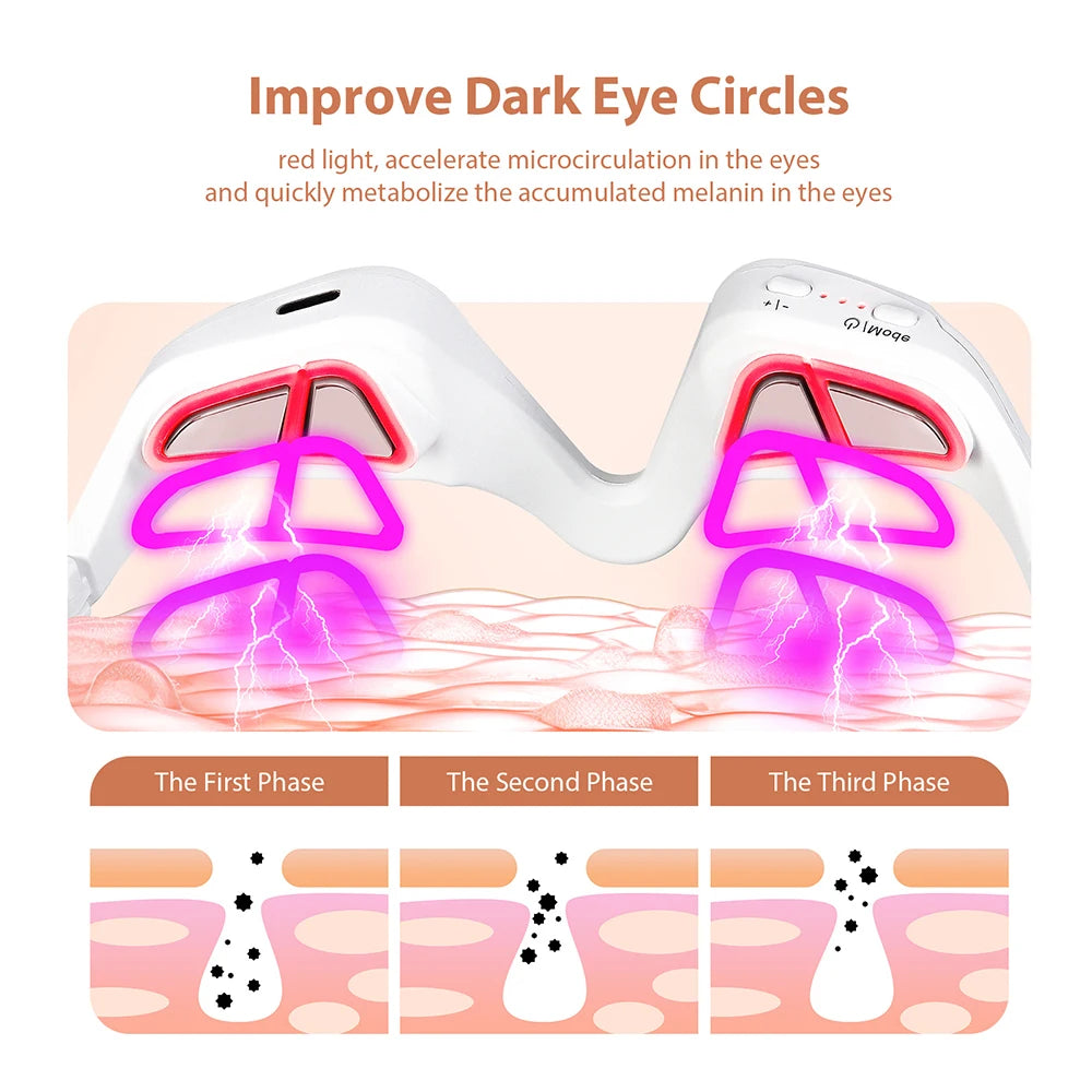 3D EMS Eye Massager – Reduce Dark Circles, Eye Bags & Fine Lines Fast
