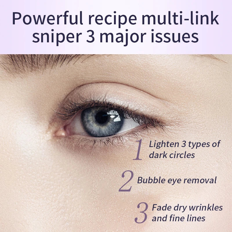 Hyaluronic Acid Eye Roller Cream | Dark Circles, Puffiness & Anti-Aging Treatment