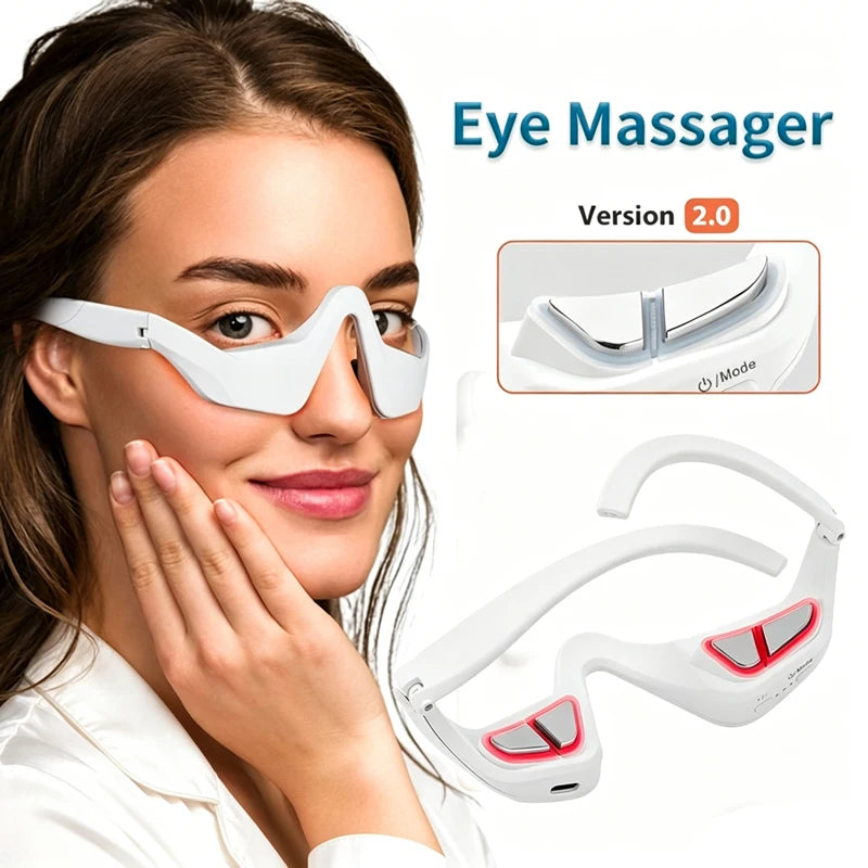 3D EMS Eye Massager – Reduce Dark Circles, Eye Bags & Fine Lines Fast