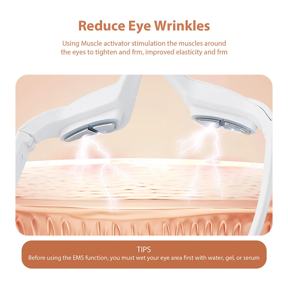 3D EMS Eye Massager – Reduce Dark Circles, Eye Bags & Fine Lines Fast